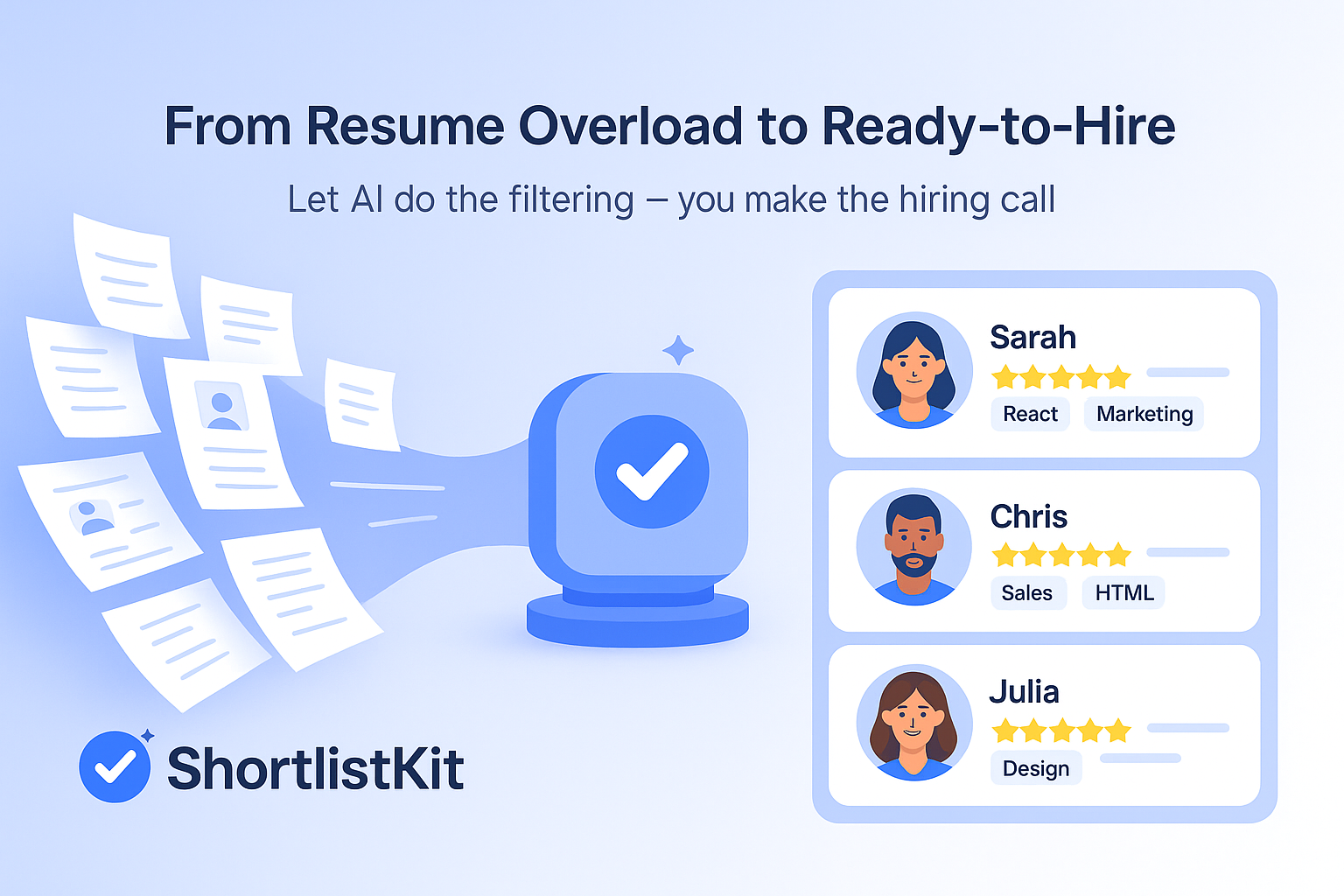 Resumes transforming into shortlist